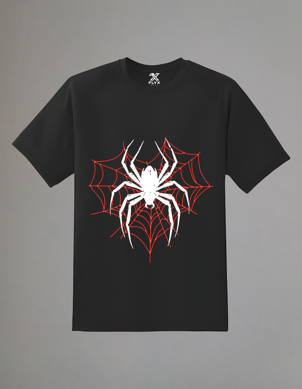Spider Web Graphic Tee - Front