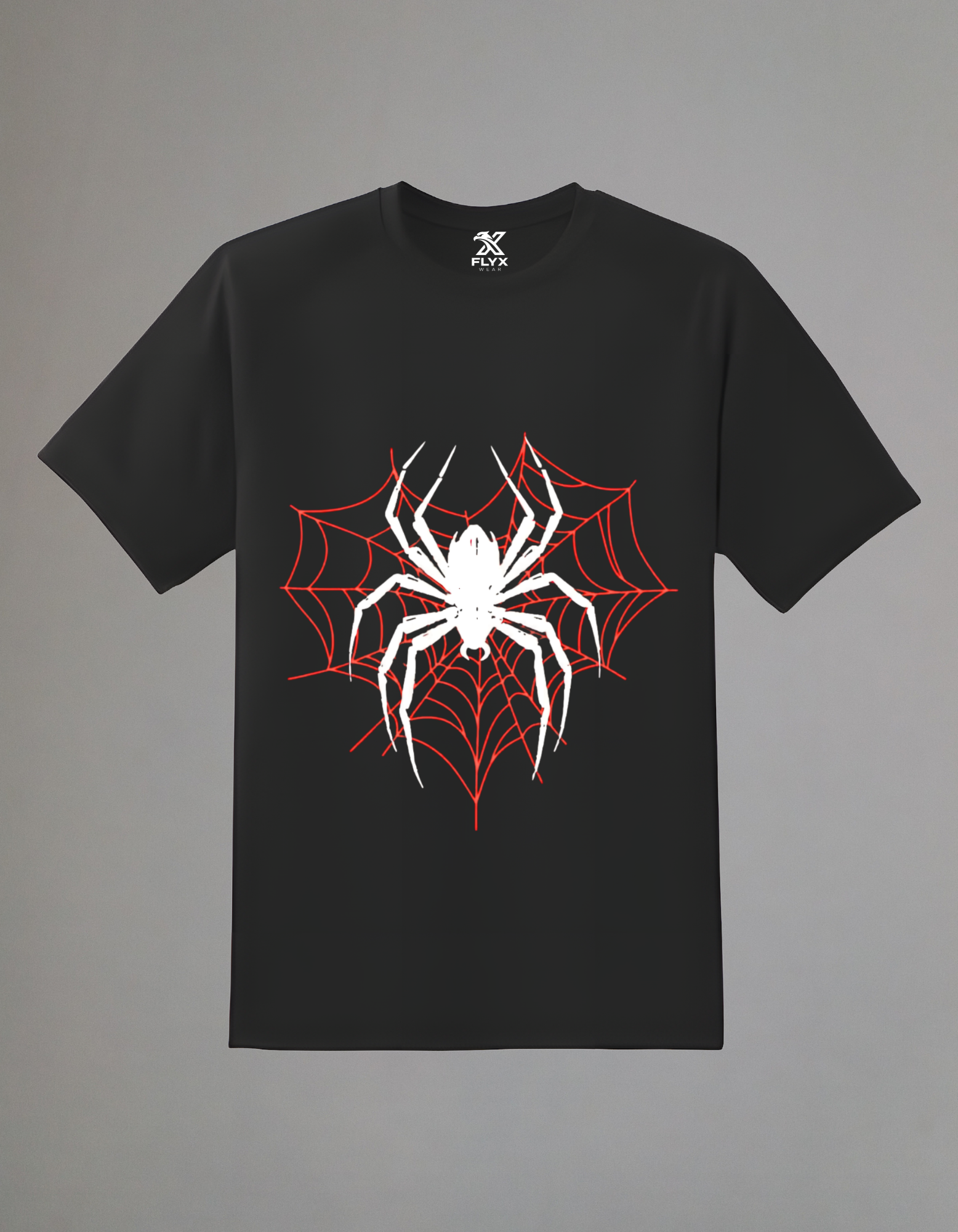 Spider Web Graphic Tee - Front