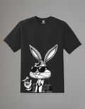 Cool Bunny Graphic T-Shirt - Front