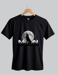 FlyXWear Moon Wolf Graphic T-Shirt for Men