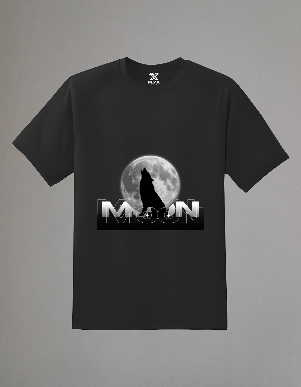 Moon Wolf Graphic Tee - Front