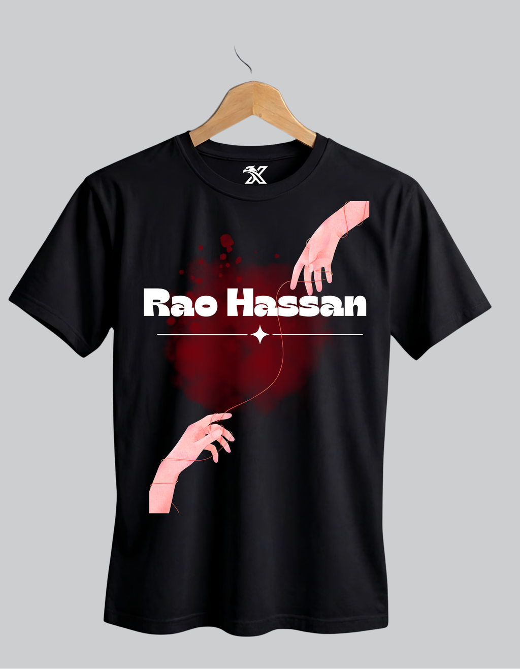 FlyXWear Custom Name Personalized Graphic T-Shirt for Men